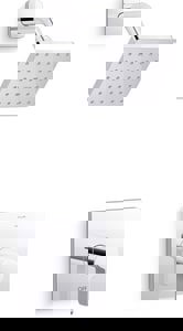 One Handle Single Function Shower Faucet in Polished Chrome (Trim Only)